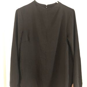 Black H&M long sleeve work top